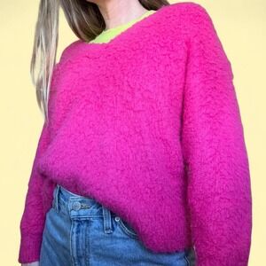 Anthropologie Maeve Pink Pullover Sweater